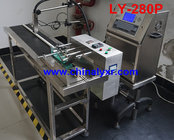 hot!cable marking machine/LY-280P inkjet printer/stainless steel material/silver printe