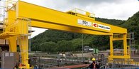 MG Model 5ton~250ton Double Track Gantry Crane With Trolley