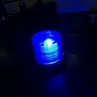 rotating beacon flash led light blue white 12v dual color led warning light