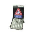 full color portable display LED flashing traffic sign