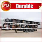 3 axle 20ft flatbed semi trailer , flat bed trailer , 40ft container flatbed trailer for sale