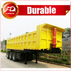China cheap 3 axle tractor hydraulic dump trailer/Tipper Dumper Truck on sale