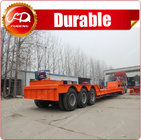 heavy duty hydraulic gooseneck detachable low bed/lowboy semi truck trailer for sale