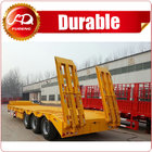 LOW BED TRAILER , low bed semi trailer 80T , lowbed semi trailers and truck trailers