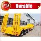 Heavy duty 40-80 ton low bed trailer truck/tractor trailer cheap price