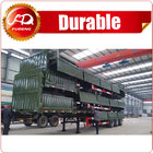 Fudeng Brand Payload Tri-axle Dropside Truck Semi Trailer with 800mm Sidewall