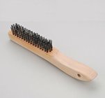 wooden handle steel wire brushes for Rust Paint Remover