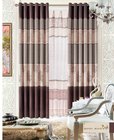 Custom Polyester Lace Contemporary Ready Made Curtains Insulated Blackout Window Curtain