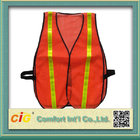 High Visibility Reflective Protective Clothing Reflective Safety Jackets , Custom Safety Vests
