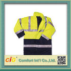 Hi Viz High Visibility Winter Protection Reflective Safety Coat Security Clothing Polyster & Oxford