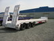 13m 2 axles 70T Tire Exposed Low Bed Semi-Trailer-9703TDLT supplier