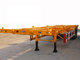 40 Feet Container Skeletal Semi-Trailer with 3 axles for 45000kgs     9453TJZ supplier