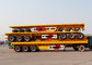 CIMC flat bed trailer BPW alxes 40 foot flat deck trailer for sale with front plate for sale