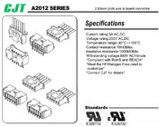 PAD 2.0mm 6-way connectors, current rating of 3A AC/DC,JST equivalent ,SMT/DIP_Professional appliance connectors