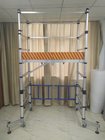 3m New Style Mobile aluminium Telescopic scaffolding tower ladder in scaffolding