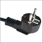 European power supply cord with CEE7/7 schuko plug VDE approval