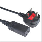 UK power cord with IEC320 C19 female