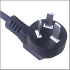 China power cord with 3-pin angled plug