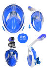 Newest full face tribord easybreath snorkeling mask Rounded screen