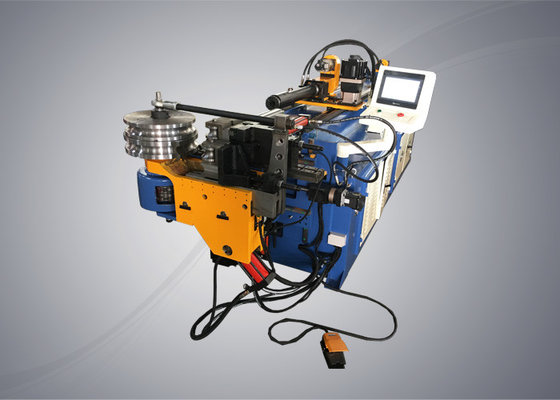 China Multi Axis Double Moulds Full Automatic Pipe Bender With Assistant Pushing Function supplier