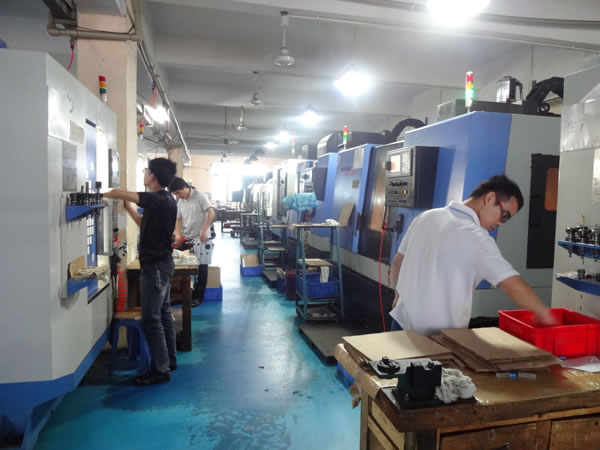Clear anodized Precision CNC Machining Services / cnc machine components aluminium machining processes