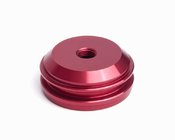 China Customized Industrial Machine Parts CNC Turning Services , cnc lathe parts With Red anodized distributor
