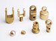 cheap  Custom Precision Aluminium CNC Machined Shock Parts , brass precision turned components Gold Anodize