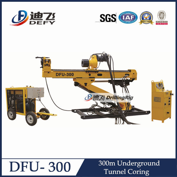Full Hydraulic Underground Drill Rig DFU-300 with NQ BQ