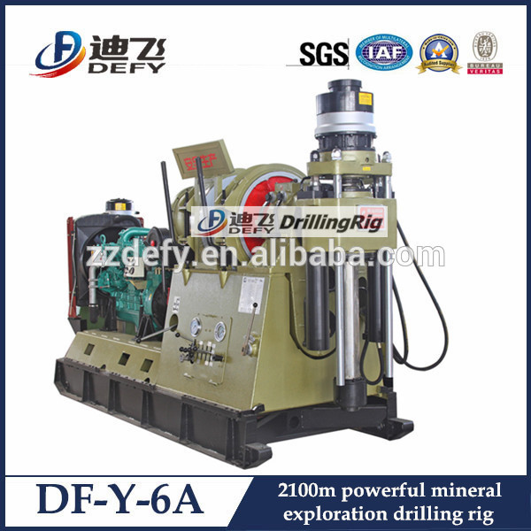 DF-Y-6A diamond core drill rig for sale in Africa, Russia, South America
