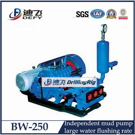 large flow rate portable mud sucker pump BW-160,BW-200,BW-250,BW-320 mud pump