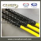 Carbon fiber telescopic pole of 30 feet length for window cleaning pole, and rescue pole