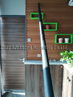 Long reach telescopic pole of 15 meters for roof gutter cleaning, carbon fiber gutter pole