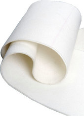 Yellow or white 700~1200g/m2 Single Layer BOM Felt for Paper Making