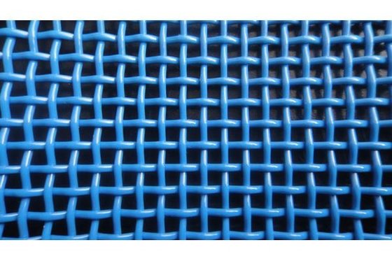 Blue and white polyester wire mesh for barn/mews-china factory