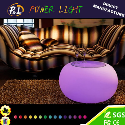 Color changing Plastic LED Tea Table