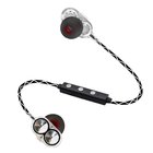 Made in China Dual Dynamic speakers premium quality bt wireless earphone with microphone and volume handsfree function