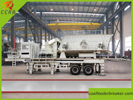 Trailer Type Aggregate Mobile Crusher