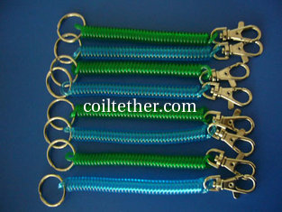 China Standard Key Clip with Slim Coil in Customized Color as Good Security ID Connectors supplier