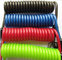 High strong colorful plastic spring coiled string cords tethers ideal for your facilitates supplier