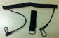Carabiner quick release tool coil lanyard w/fabric nylon cord&amp;velcro strap used anti-lost supplier