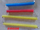 Red/blue/yellow popular color 2.5x10mm plastic spring coil tether with eyelet terminates supplier