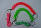 Yellow Plastic Key Coil Retainer w/PP Belt Clip as Safety Cheap Leash for Daily Life supplier