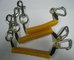 Strong Cable Wire Transparent Green Extendable Safety Spring Tool's Leash supplier