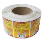 Custom Adhesive Waterproof Roll Paper Sticker Label,Paper Adhesive Sticker Label For Product