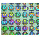 Hologram Security Labels Laser Holographic Labels,Dot-Matrix holographic label,Laser Holographic Sticker