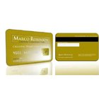 Credit Card Size cr80  pvc/plastic card with chip and magnetic stripe,Hico magnetic strip CR80 magnetic stripe card