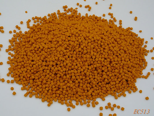 China Blow Molding Yellow Eva Pigment 10%-50% Pigment Content Polymer Masterbatch supplier