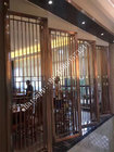 Restaurant stainless steel room divider made in china