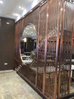 Customized stainless steel laser cut room divider interiror wall decoration screen