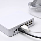 COMER acrylic pop display tablet pc stand for mobile phone shop alarm and charger cables